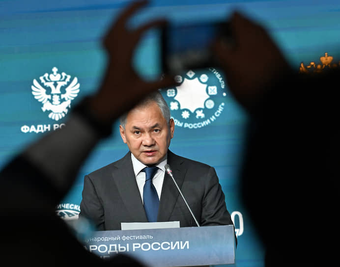 Секретарь Совета безопасности РФ Сергей Шойгу