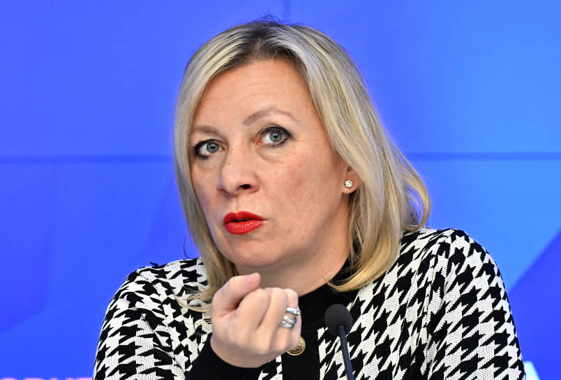 Официальный представитель МИД России Мария Захарова