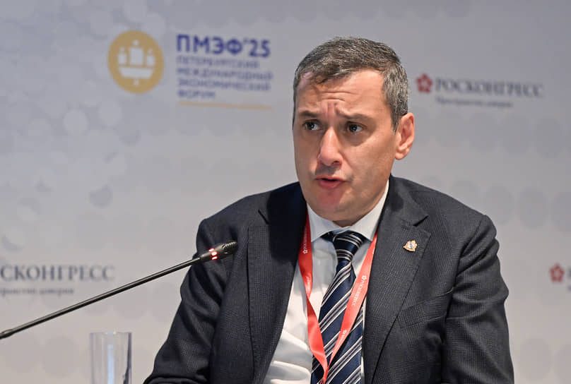 Губернатор Курской области Александр Хинштейн