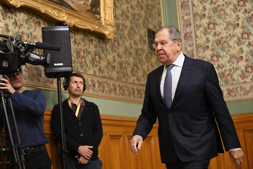 Министр иностранных дел России Сергей Лавров