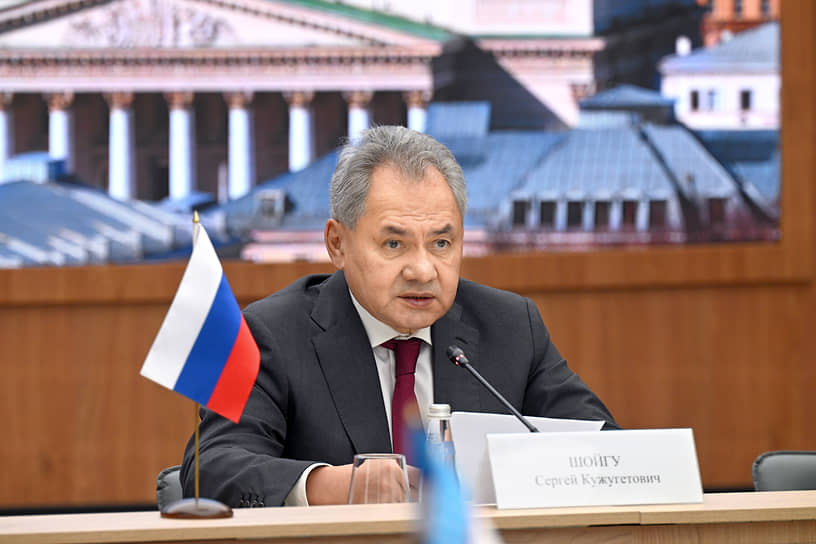 Секретарь Совета безопасности РФ Сергей Шойгу