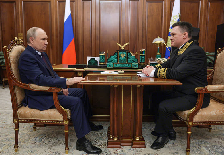 Владимир Путин и Игорь Краснов