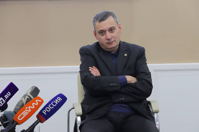 Губернатор Курской области Александр Хинштейн