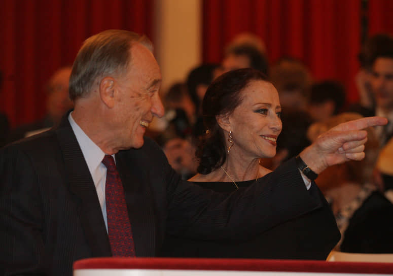 Родион Щедрин и Майя Плисецкая в 2008 году