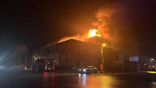 После удара БПЛА в белгородской Короче загорелся торговый центр