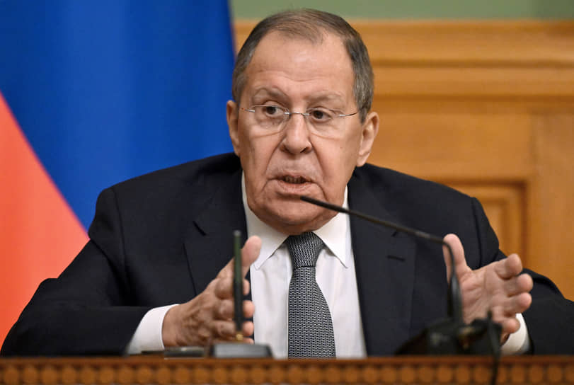 Министр иностранных дел России Сергей Лавров
