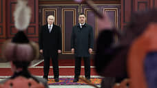 Путина в аэропорту Бишкека встретили «Калинкой-малинкой»