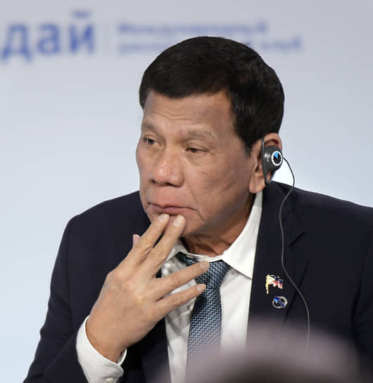 Экс-президент Филиппин Родриго Дутерте