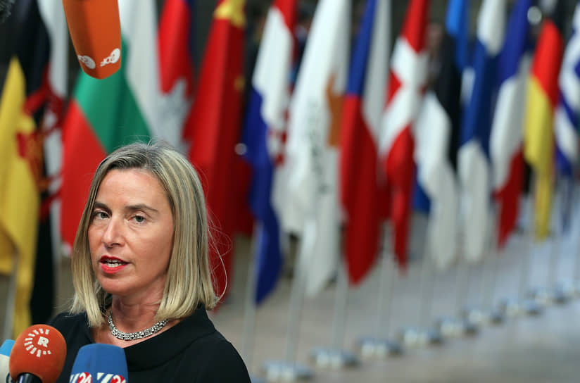 Экс-глава дипломатии ЕС Федерика Могерини