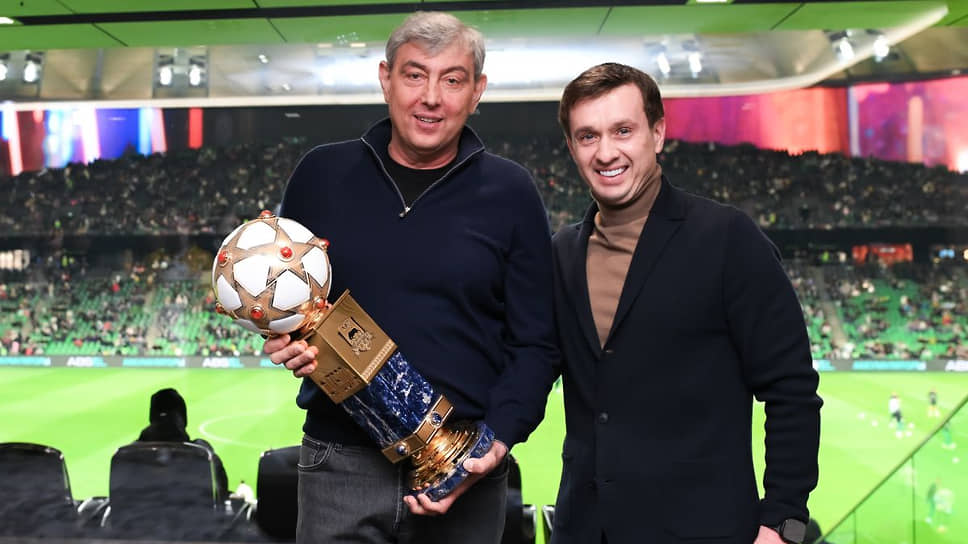 Сергей Галицкий (слева) и Александр Алаев