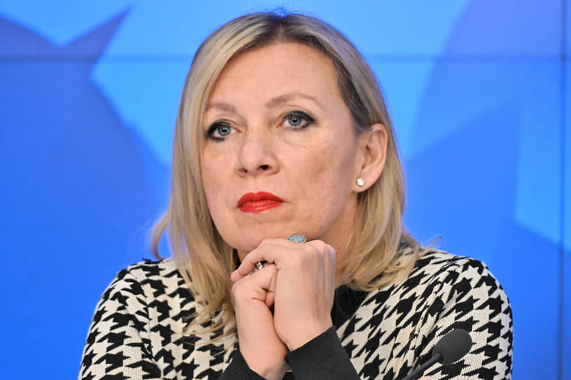 Официальный представитель МИД России Мария Захарова 