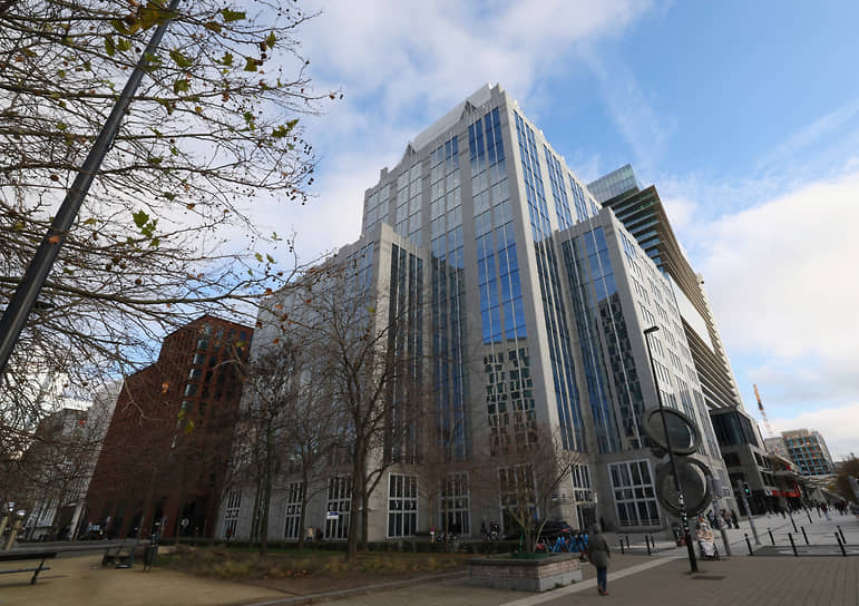 Штаб-квартира Euroclear в Брюсселе