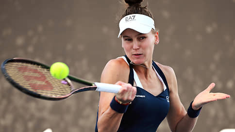 Пятая ракетка России Кудерметова снялась с Australian Open