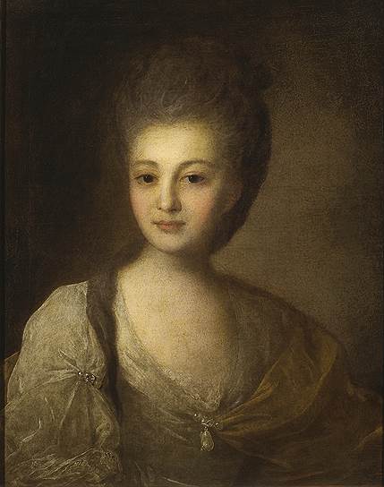 Портрет Александры Петровны Струйской. 1772 год  
