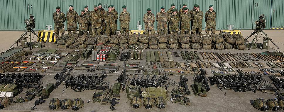 371-й батальон мотопехоты бундесвера и его вооружение в ассортименте. Надо усилить? 