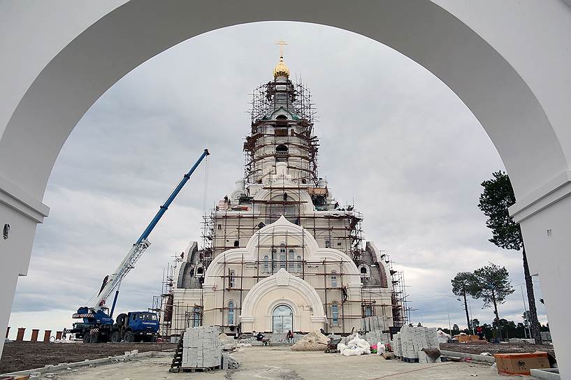Храм Святой Татианы строится 
