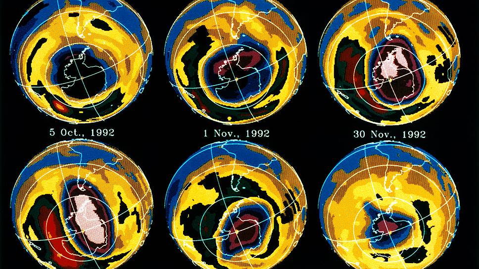 Почему уменьшается озоновая дыра