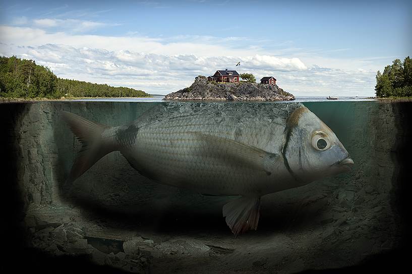 Свой метод фотохудожник Эрик Йоханссон определяет как «фотореалистический сюрреализм»