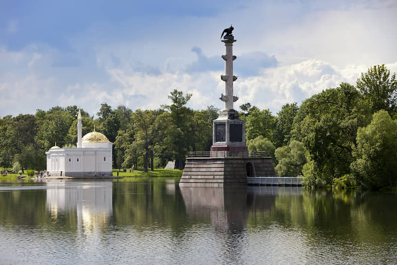 Чесменская колонна в Царском Селе