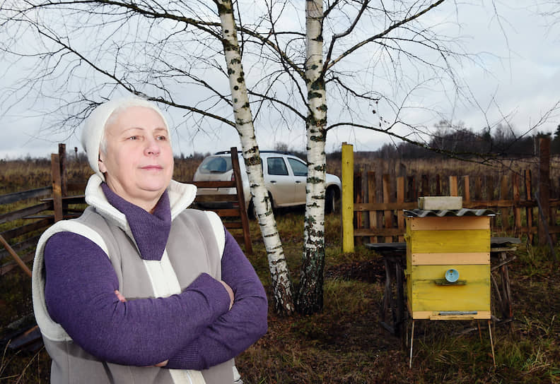 Ирина: «У меня сейчас одна семья пчел. Я сама поймала рой: залезла на дерево, сняла его, посадила в домик»