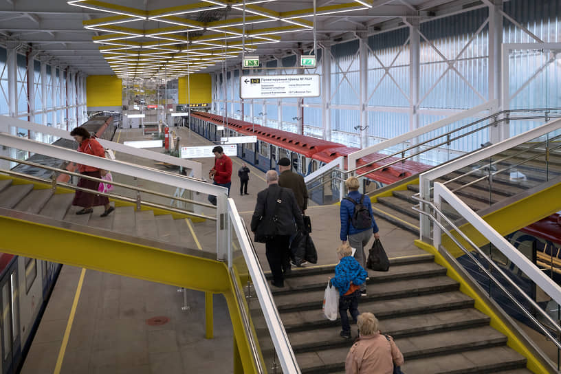 Станция «Филатов луг» Сокольнической линии. Открыта в июне 2019-го