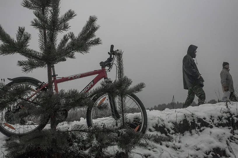 Зимой можно передвигаться и на велосипеде, когда нет другого транспорта