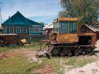 Огороды в селе Русские Найманы маленькие