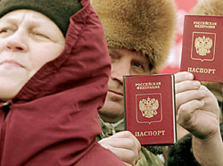 У большинства жителей Приднестровья-паспорта граждан РФ