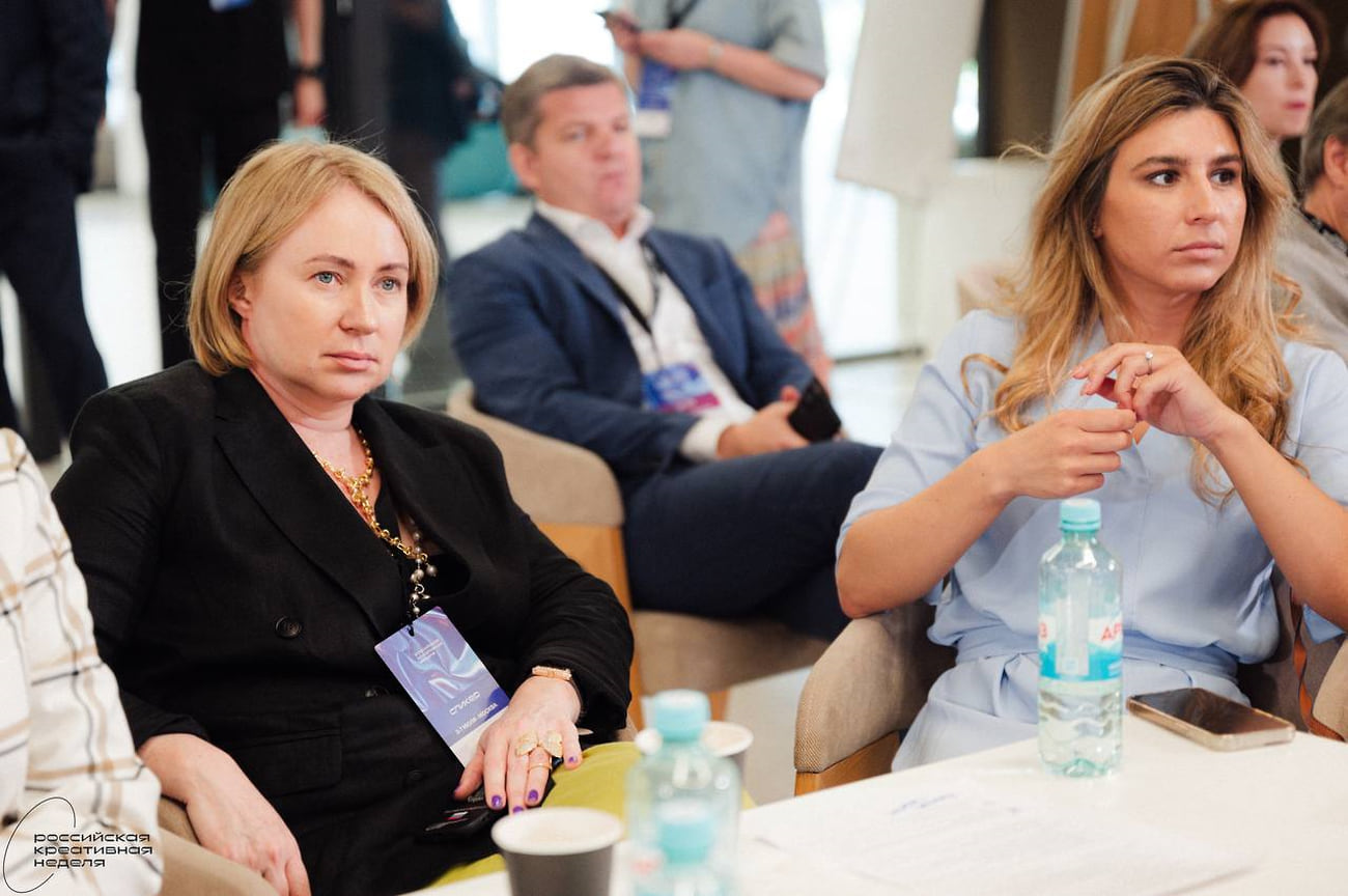 Слева-направо: Мария Комарова, генеральный директор «МЕДИА1»  и Мария Мельниченко, программный директор ПФКИ