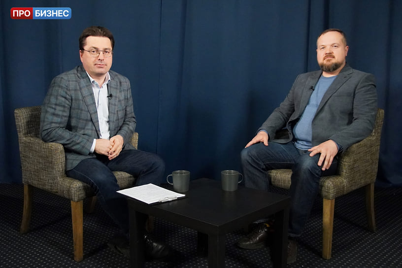 Вице-президентом ЛАНИТ Владимир Вертоградов (слева) и директор по информационным технологиям Gulliver Group Владимир Рябов