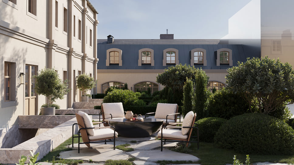 Проект усадебного комплекса в 1-м Казачьем переулке