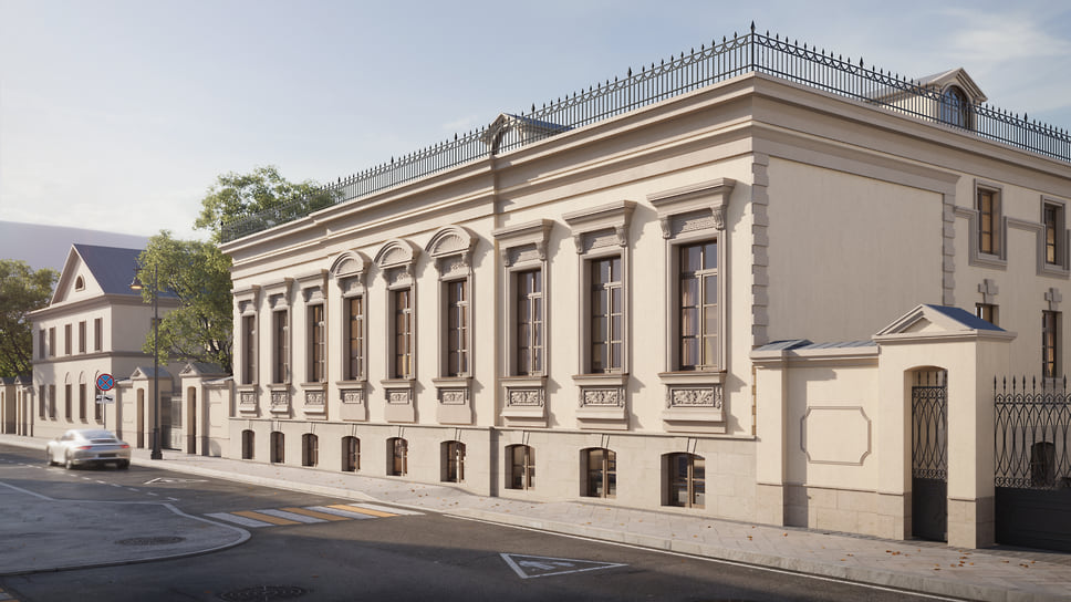 Проект усадебного комплекса в 1-м Казачьем переулке