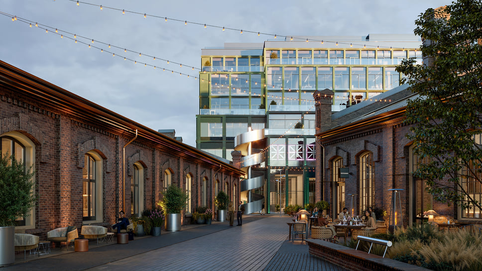 Проект делового пространства GUSTAV