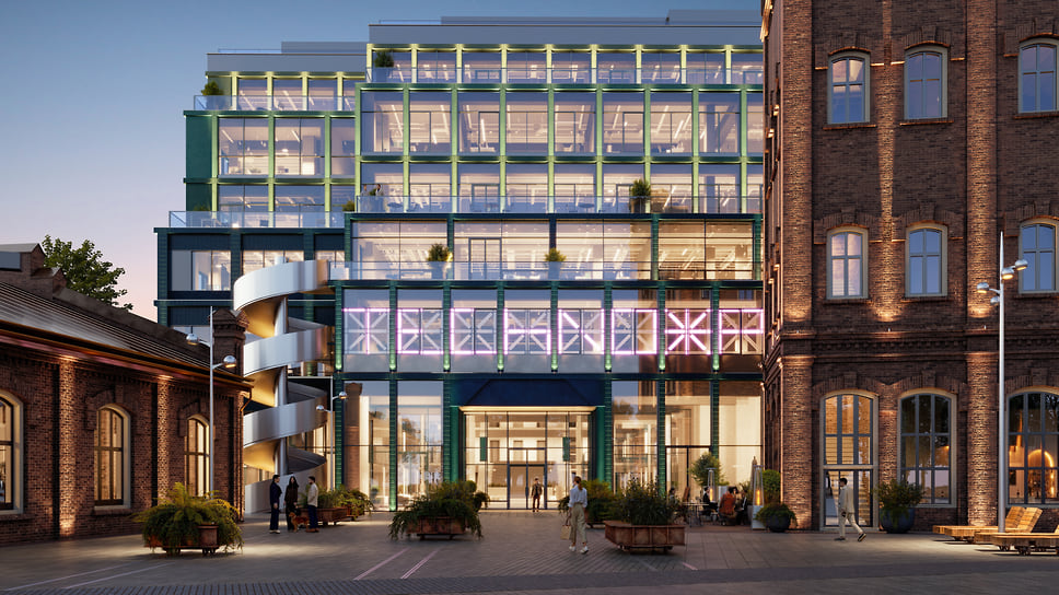 Проект делового пространства GUSTAV