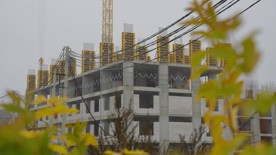 Строительная площадка ЖК «Космопарк»