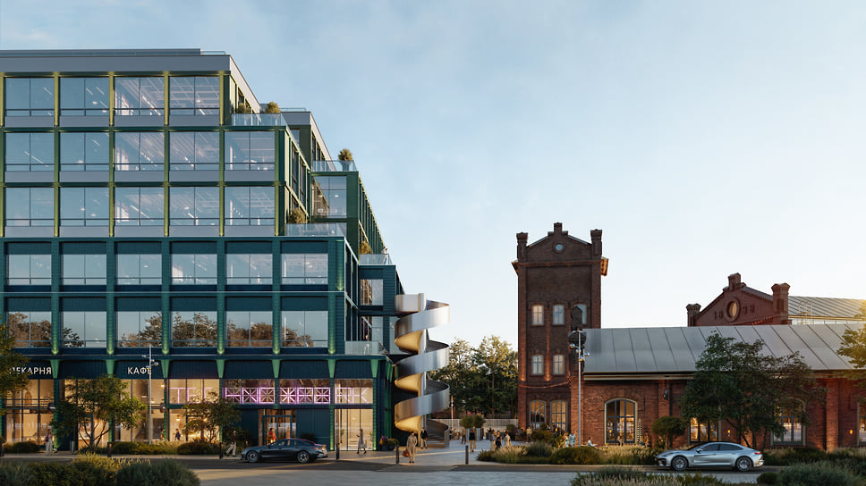 Проект делового пространства GUSTAV