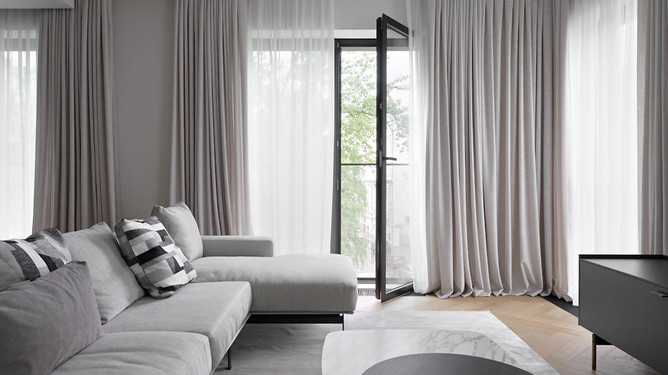 Гостиная в квартире клубного дома TURGENEV