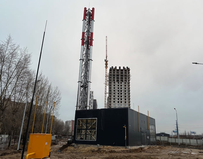 Строительная площадка ЖК EVO