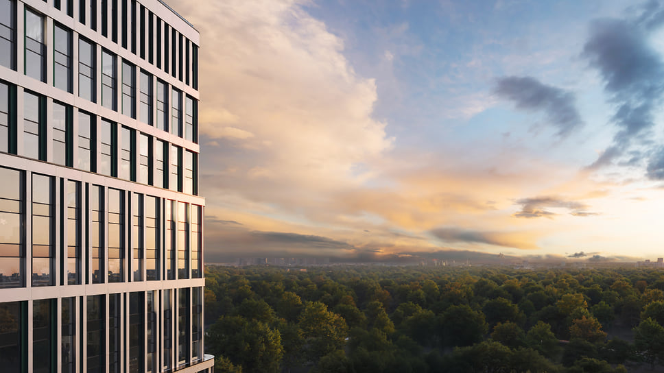 Рендер делового пространства MOUNT