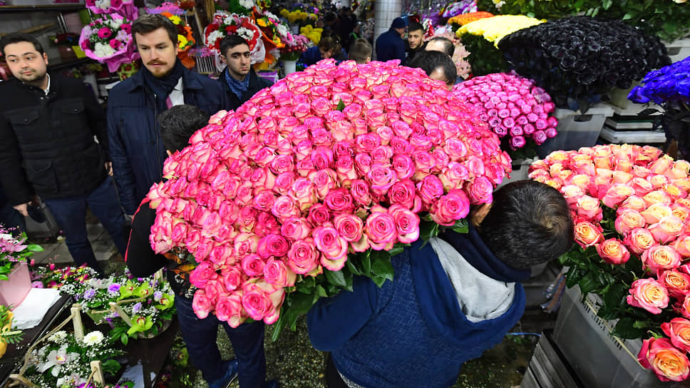 На сколько выросла стоимость букетов перед 8 марта