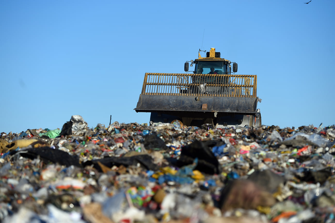 На полигоне размещают около 40 тыс. т отходов в год
