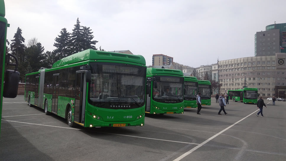 Автобусы особо большого класса Челябинская область приобрела на средства специального казначейского кредита