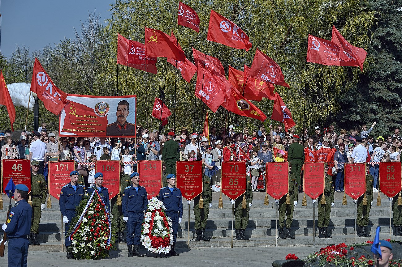 Празднование 74-й годовщины Победы в Челябинске