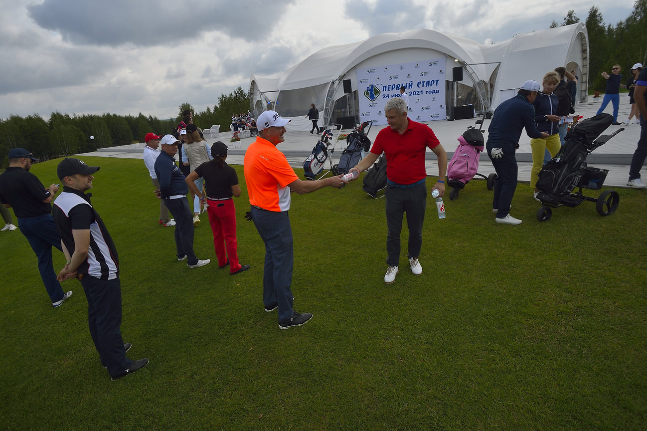 Первый турнир по гольфу в челябинском клубе South Ural golf club