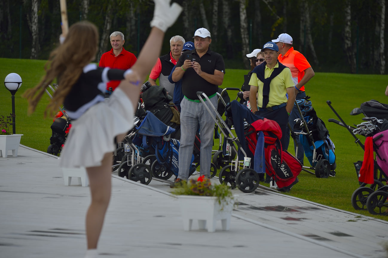 Первый турнир по гольфу в челябинском клубе South Ural golf club