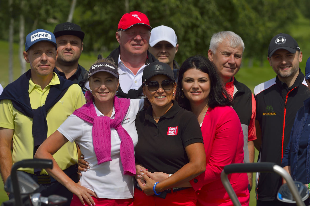 Первый турнир по гольфу в челябинском клубе South Ural golf club