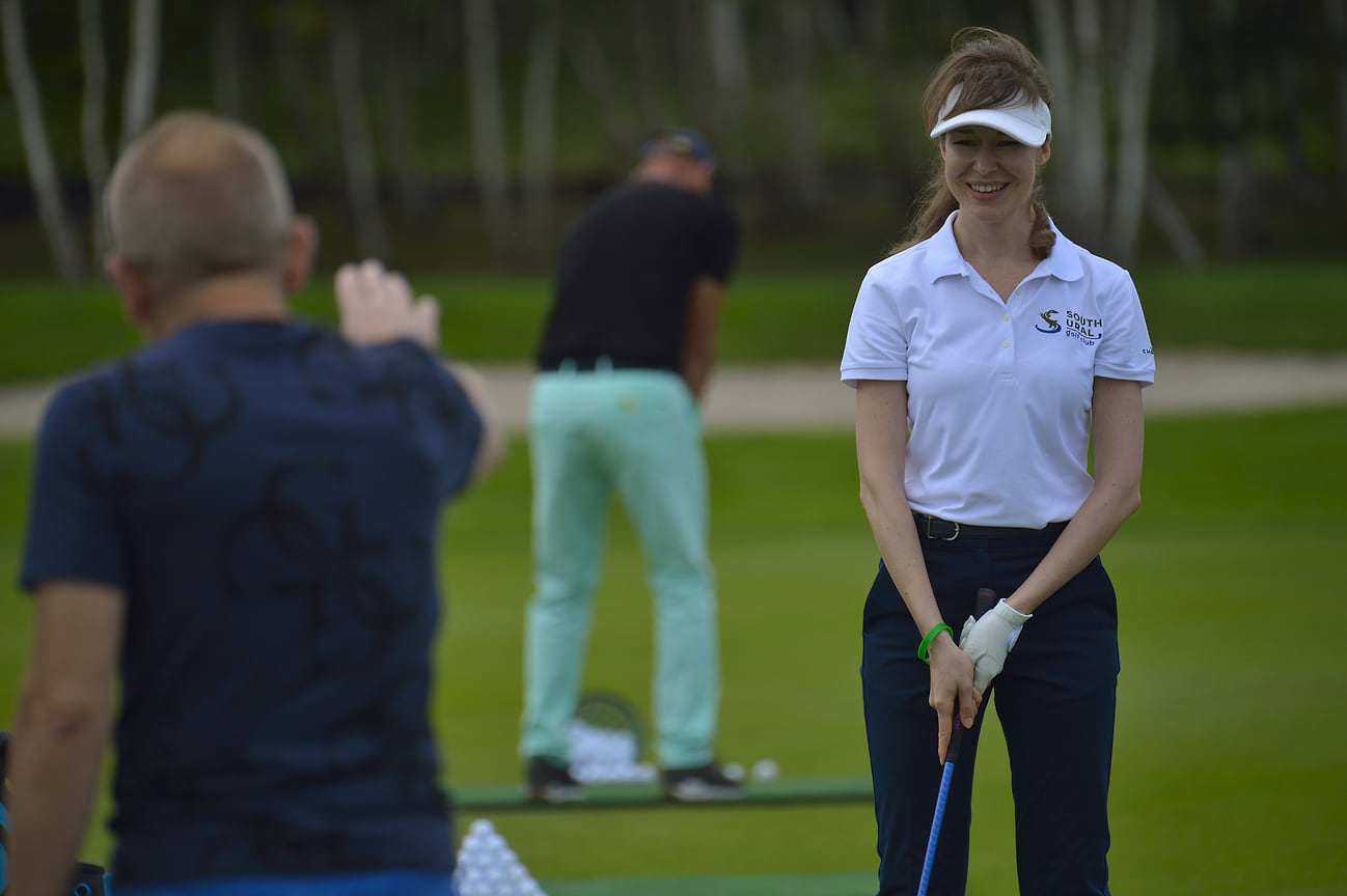 Первый турнир по гольфу в челябинском клубе South Ural golf club