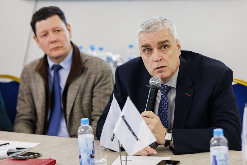На фото справа: Евгений Строк, коммерческий директор группы ФИНГО