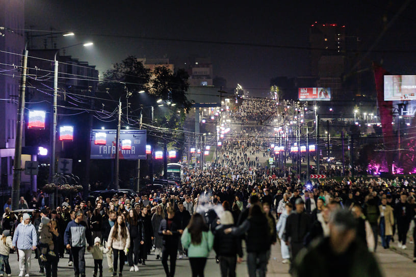 Празднование Дня города в Челябинске