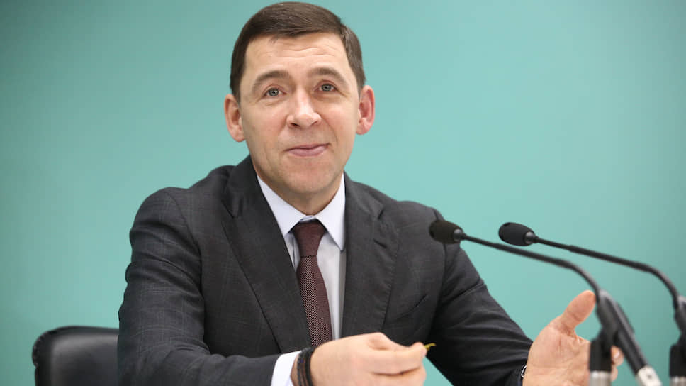 Губернатор Свердловской области Евгений Куйвашев 